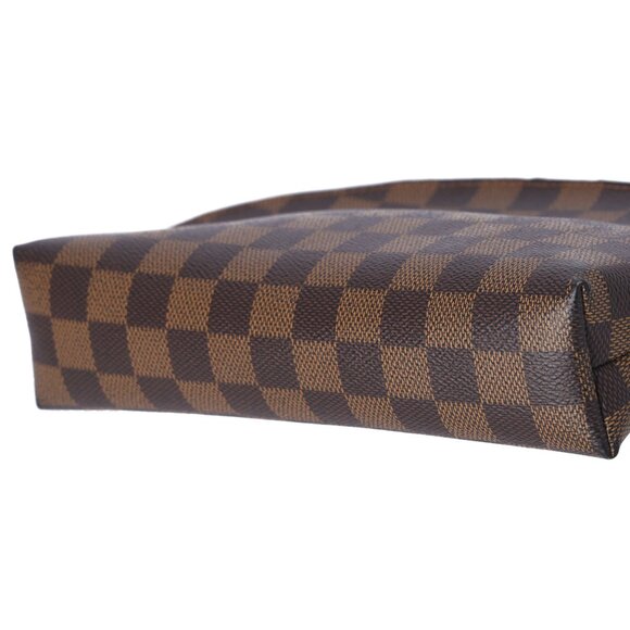 Louis Vuitton Pochette Cosmetic GM Pouch N23345 Ebene Damier Canvas - Picture 4 of 6
